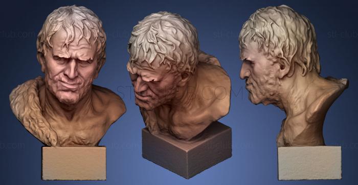3D модель Неизвестный мужчина 9 (STL)